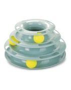 Jouet pour chat avec balle tournante Roller tower