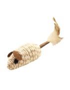 Jouet chat souris en sisal avec queue Matatabi | 13 cm