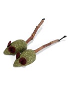 Jouet chat | Lot de 2 souris MATATABI | 13 cm