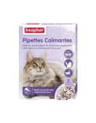 Boite de 3 pipettes calmantes pour chat contre le stress et les problèmes comportementaux | Beaphar