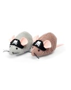 Jouet sourit Pirate en velours pour chat | 10 cm