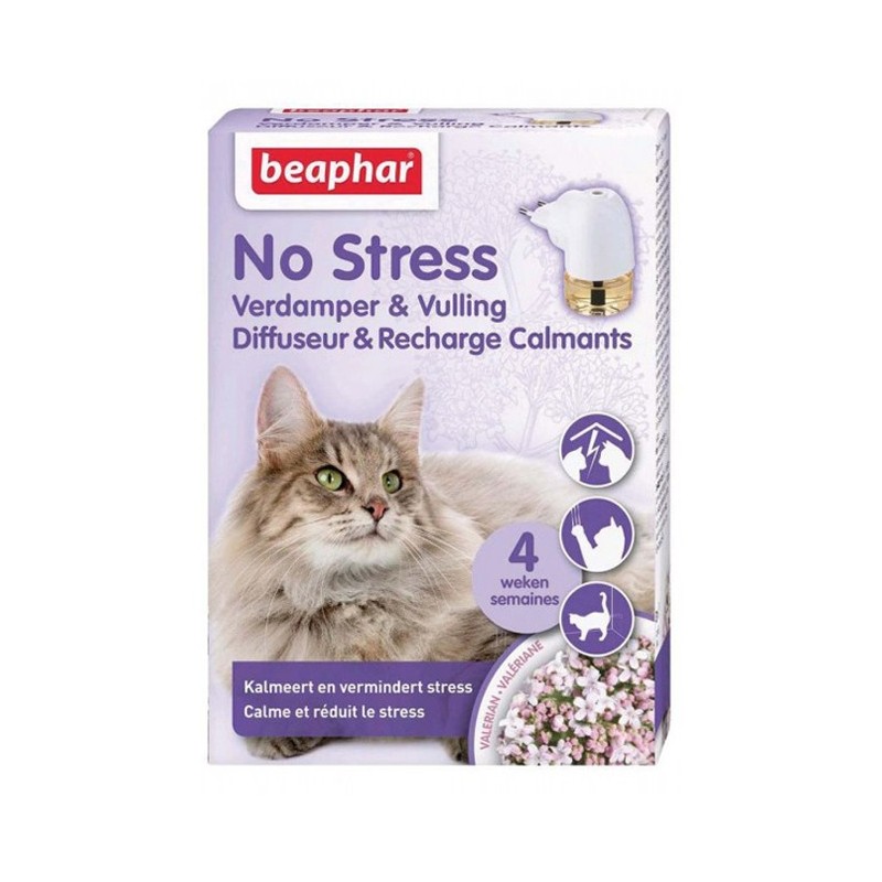 Diffuseur No stress pour chat pour réduire le stress et les problèmes comportementaux | Beaphar