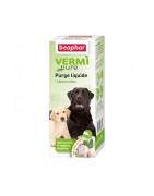 Solution liquide de purge aux plantes VERMIpure pour chiot et chien | Beaphar