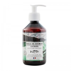 Huile de saumon un complément alimentaire pour chien | Anti-chute des poils, peau saine |250 ml