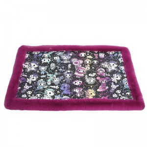 Le Tapis Collection RAINBOW PARTY | Violet avec personnages