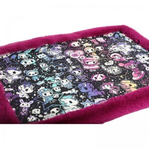 Le Tapis Collection RAINBOW PARTY | Violet avec personnages
